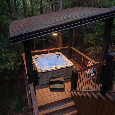 New Cabin W Hot Tub + Views Sleeps 12 Broken Bow Extérieur photo
